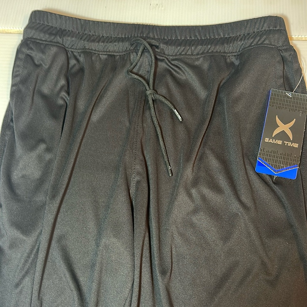 Game Time Active Rapid Dry Tech Black Shorts - Med 32-35 waist NWT - Picture 9 of 11